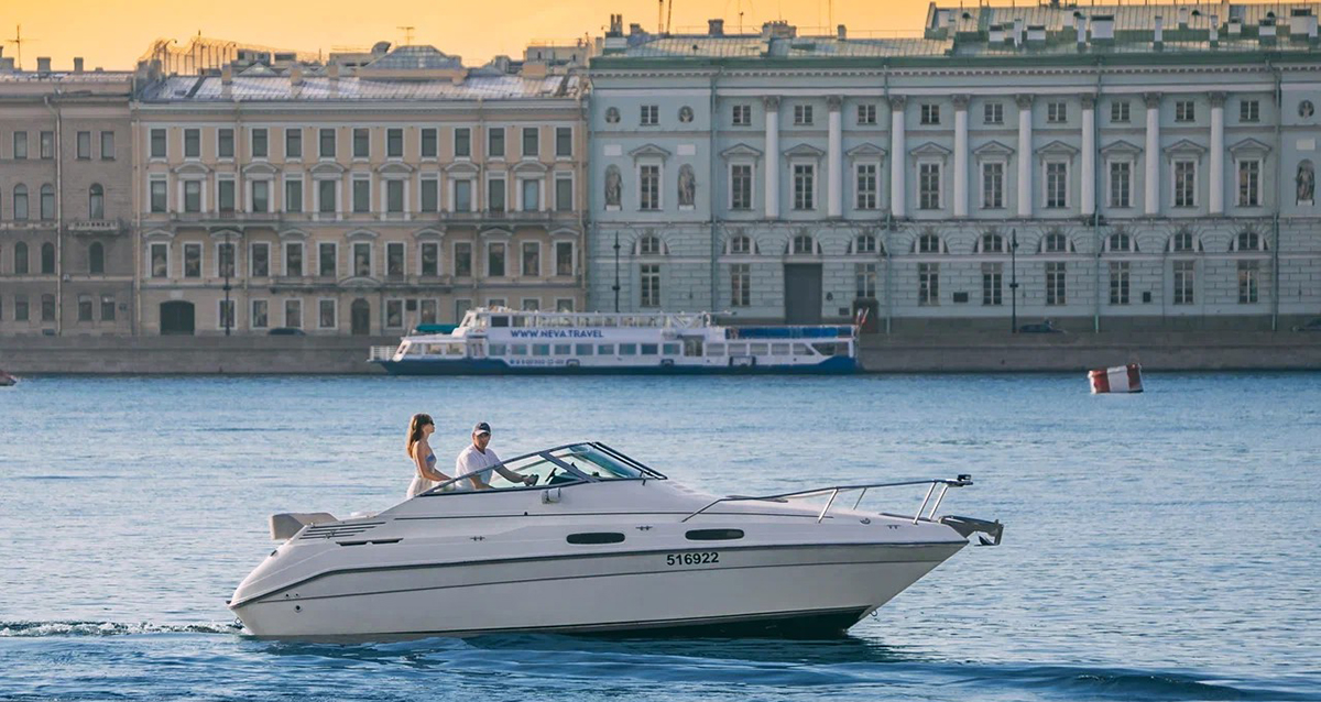 аренда катера в СПб