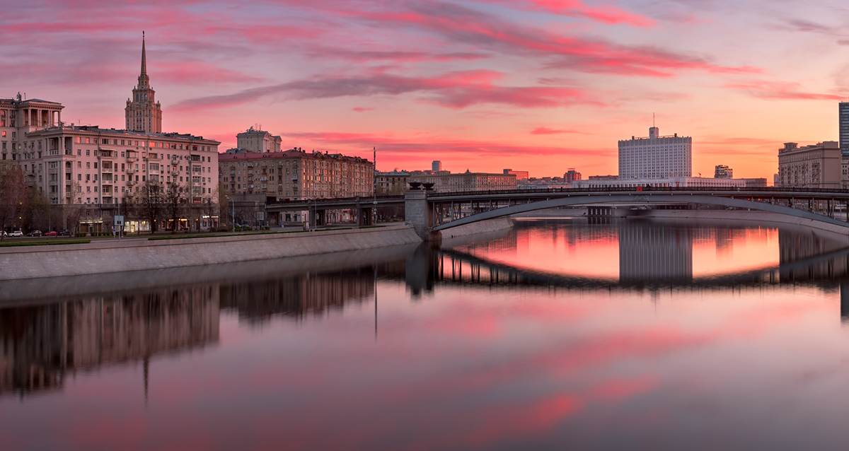 летняя Москва