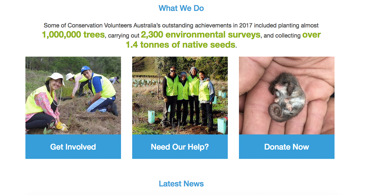 Conservation Volunteers