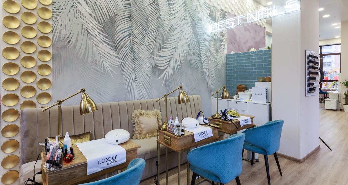 интерьер студии  BEST NAILS MOSCOW