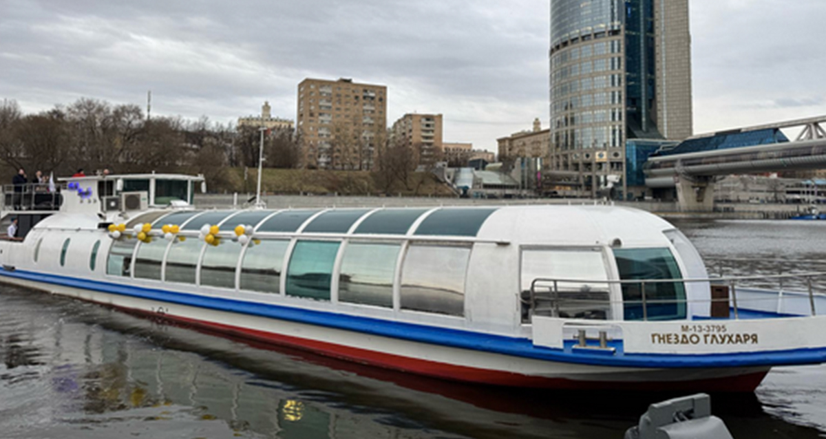 речная прогулка от парка «Зарядье