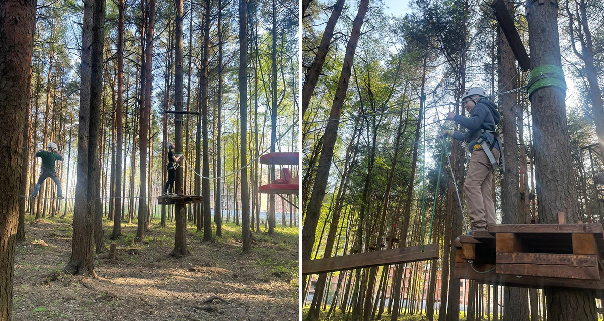 Веревочный парк ВМурино