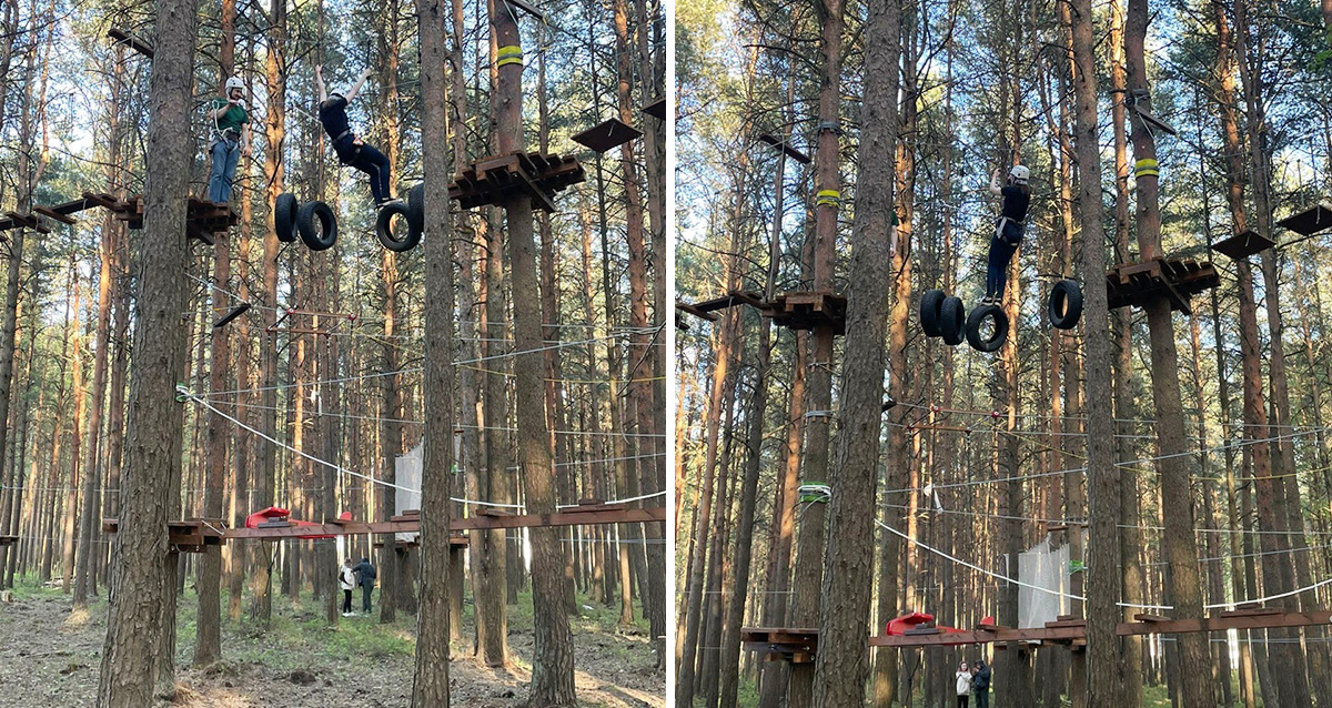 Веревочный парк ВМурино