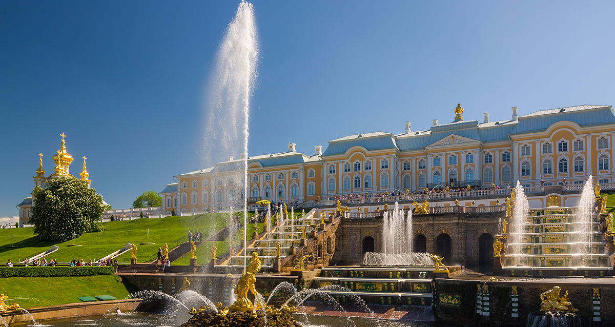 экскурсия в Петергоф