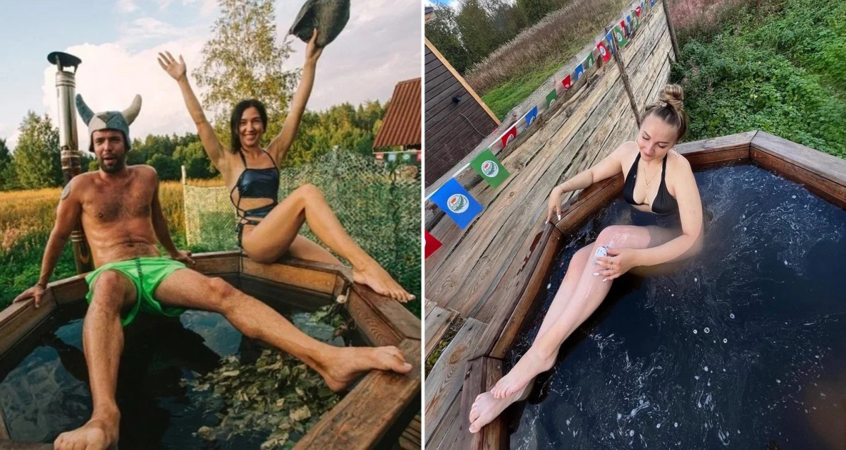 Скандинавский глэмпинг Папоротник