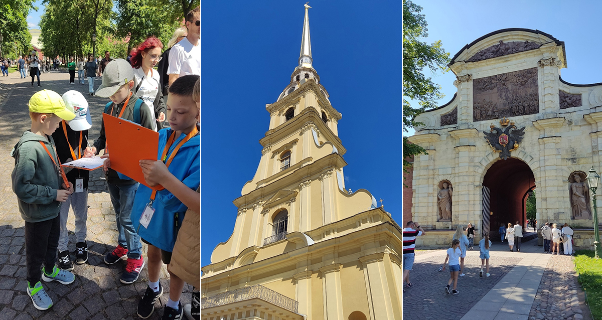 игровая экскурсия в Петропавловской крепости
