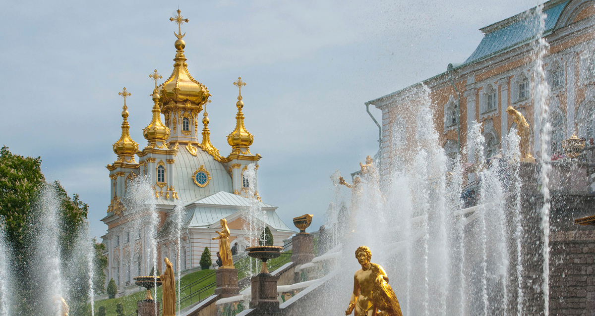 экскурсия в Петергоф