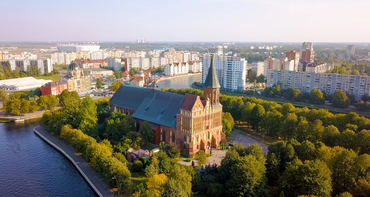 речная прогулка по Калининграду
