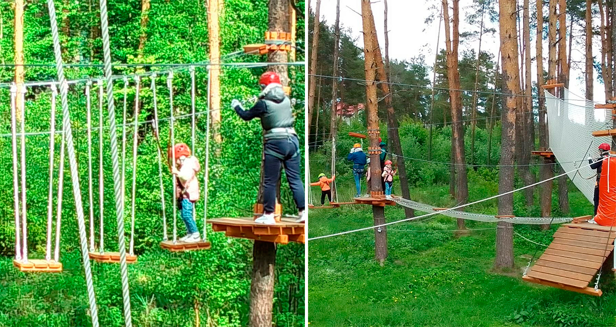 Веревочный парк North Park