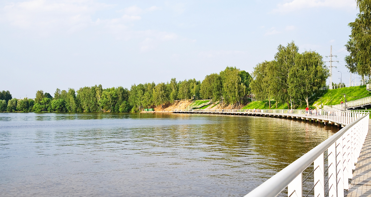 прогулка по Клязьминскому водохранилищу