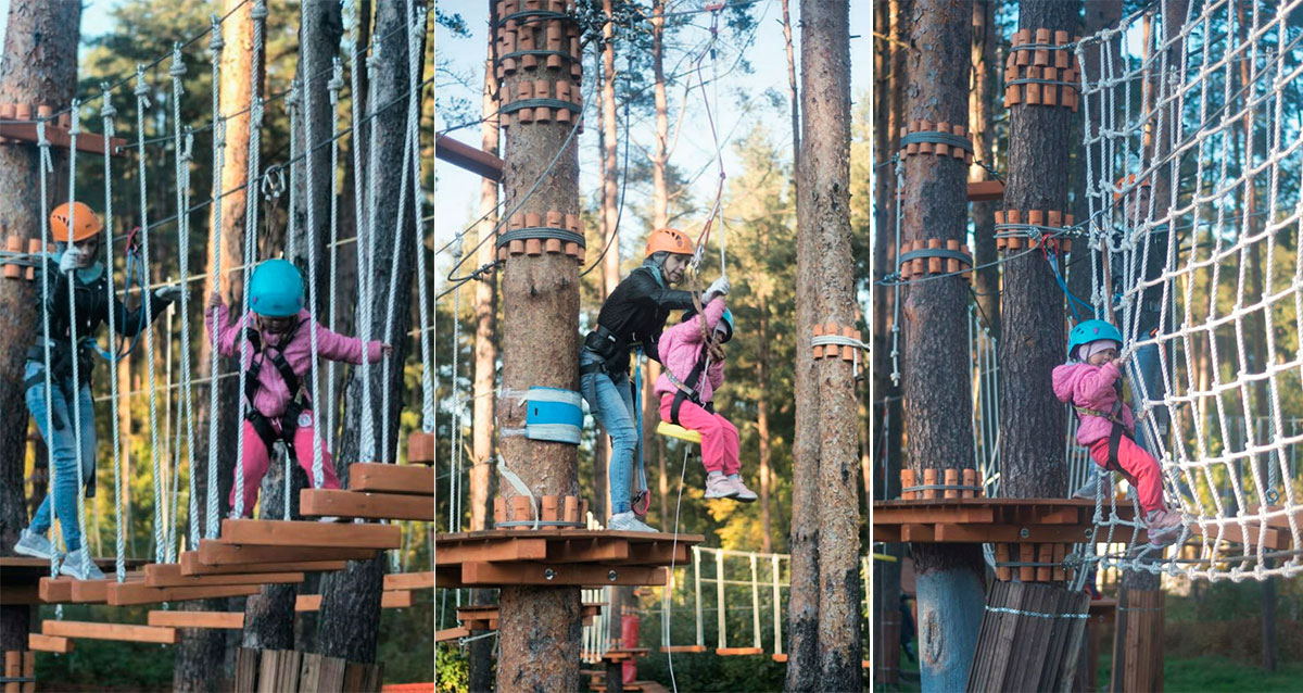 Веревочный парк North Park