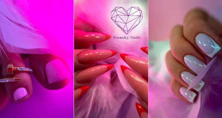 Скидки до 50% на маникюр и педикюр в студии Swanky Nails