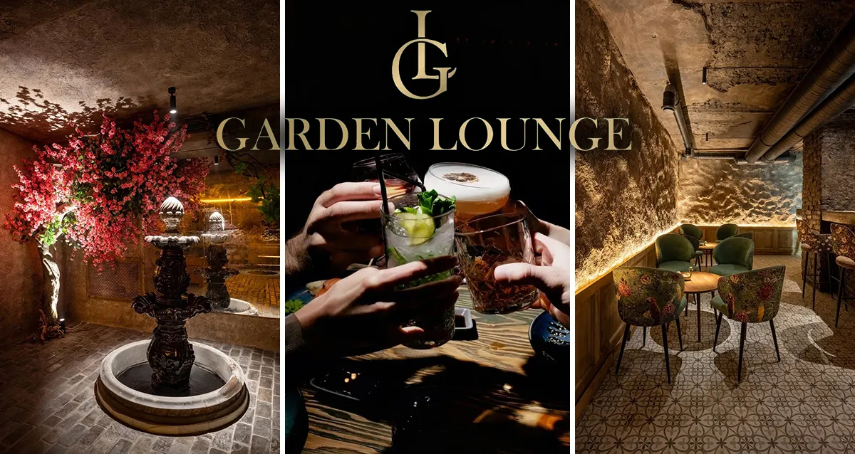 Скидки до 50% в баре Garden Lounge в центре города