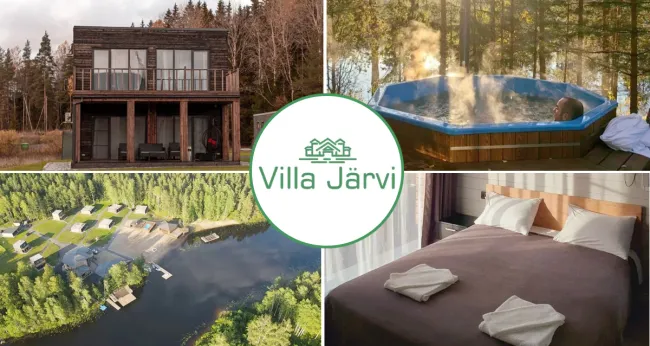 Скидки до 50% на проживание в загородном клубе Villa Järvi