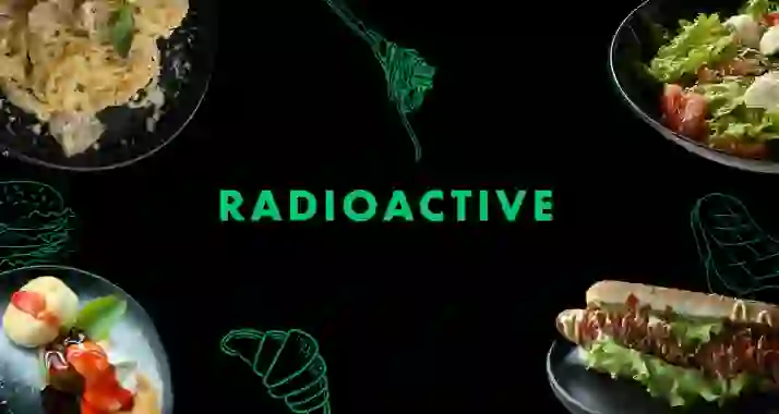 Скидка 35% на все в рестобаре Radioactive