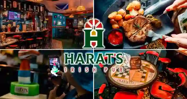 Скидки до 40% в легендарном Harat's Irish Pub на Невском пр-те