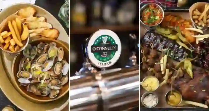 Скидки до 50% на меню и напитки в O’Connell’s Pub