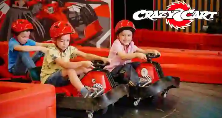 От 825 р. за заезды на дрифт-карте в развлекательном центре Crazy Cart