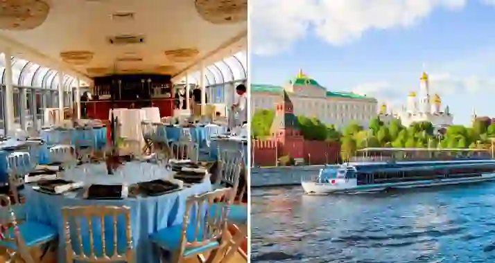 Скидки до 55% на прогулку по Москве-реке на теплоходе River Palace