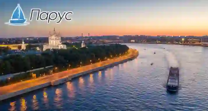 Скидки до 40% на ночную экскурсию по Петербургу с прогулкой на теплоходе